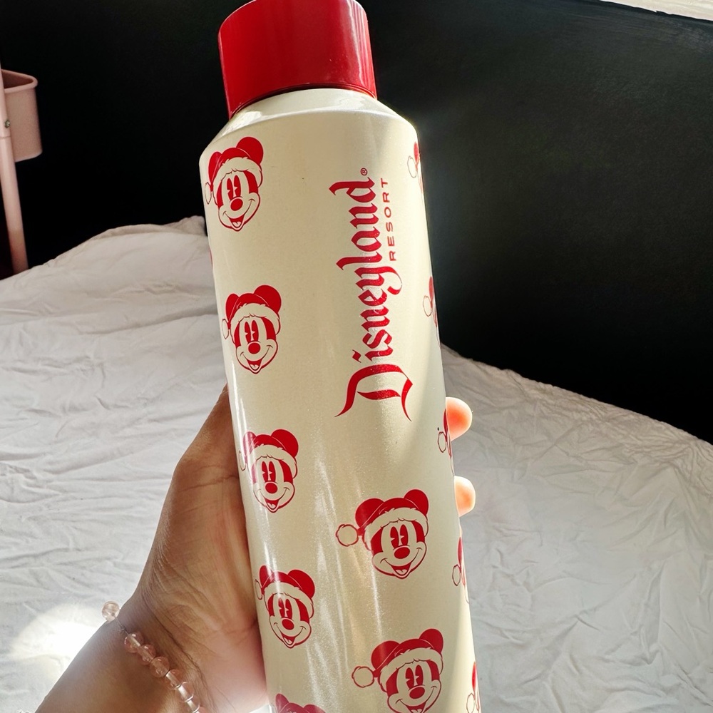 Starbucks Disney Mickey Mouse Holiday Stainless Steel Water Bottle - Collectable